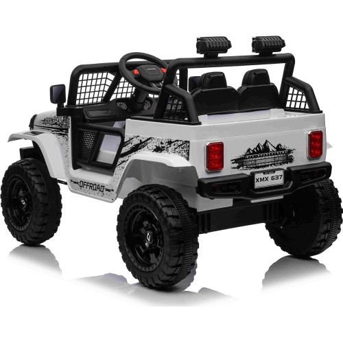Pojazd elektryczny OFF ROAD 4x4 Sport, biały