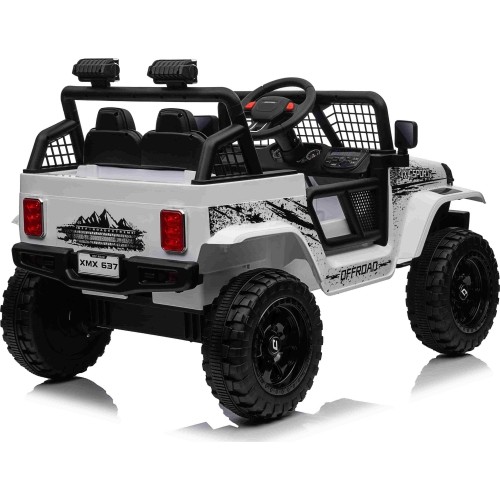 Pojazd elektryczny OFF ROAD 4x4 Sport, biały