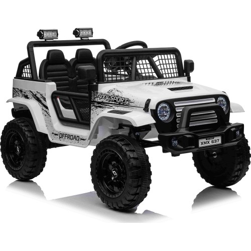Pojazd elektryczny OFF ROAD 4x4 Sport, biały