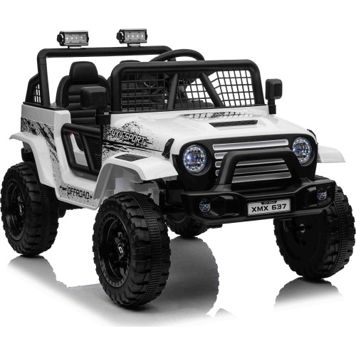 Pojazd elektryczny OFF ROAD 4x4 Sport, biały