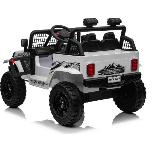 Pojazd elektryczny OFF ROAD 4x4 Sport, biały