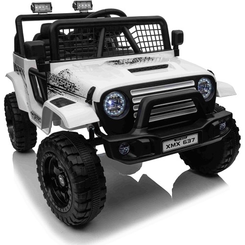 Pojazd elektryczny OFF ROAD 4x4 Sport, biały