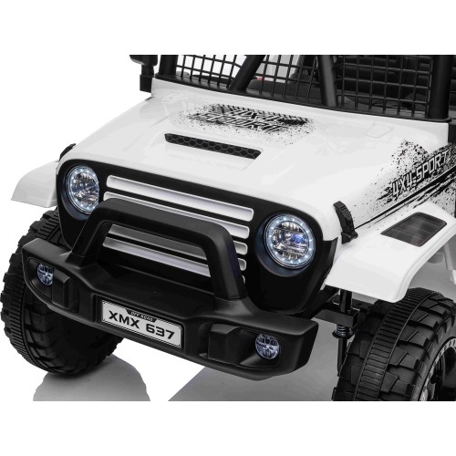 Pojazd elektryczny OFF ROAD 4x4 Sport, biały