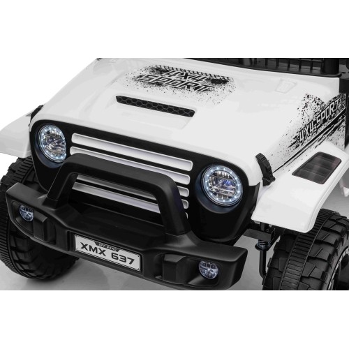 Pojazd elektryczny OFF ROAD 4x4 Sport, biały