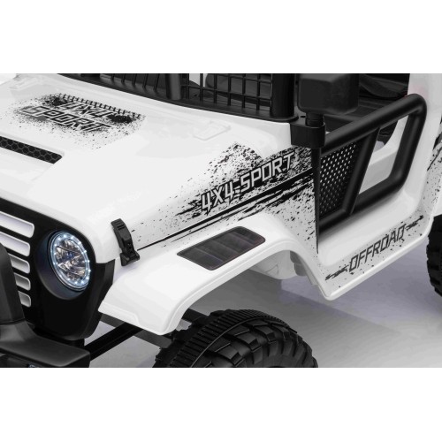Pojazd elektryczny OFF ROAD 4x4 Sport, biały