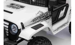 Pojazd elektryczny OFF ROAD 4x4 Sport, biały