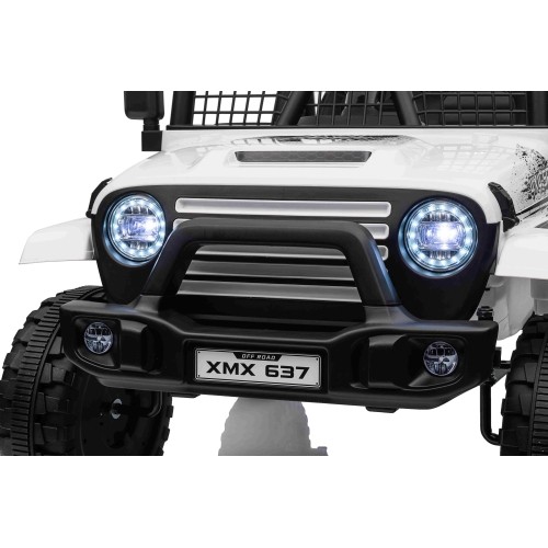 Pojazd elektryczny OFF ROAD 4x4 Sport, biały
