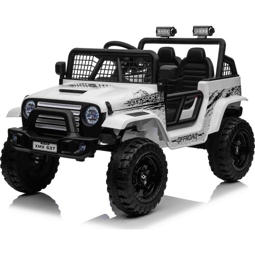 Pojazd elektryczny OFF ROAD 4x4 Sport, biały