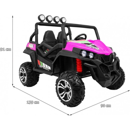 Pojazd elektryczny Grand Buggy 4x4 LIFT Pink