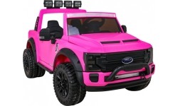 Samochód elektryczny dla dzieci Ford Super Duty, różowy