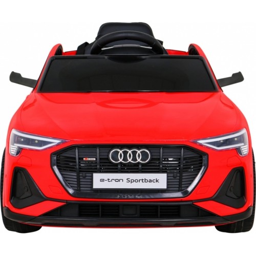 Pojazd elektryczny Audi E-Tron Sportback, czerwony