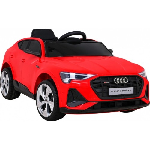 Pojazd elektryczny Audi E-Tron Sportback, czerwony