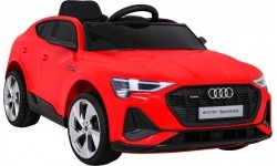 Pojazd elektryczny Audi E-Tron Sportback, czerwony