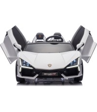 Pojazd elektryczny Lamborghini Revuelto XL, biały