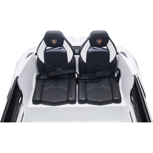 Pojazd elektryczny Lamborghini Revuelto XL, biały