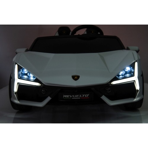 Pojazd elektryczny Lamborghini Revuelto XL, biały
