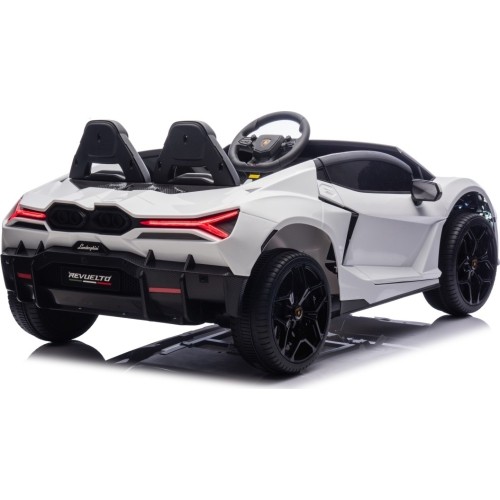 Pojazd elektryczny Lamborghini Revuelto XL, biały
