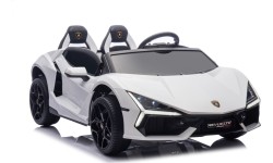 Pojazd elektryczny Lamborghini Revuelto XL, biały