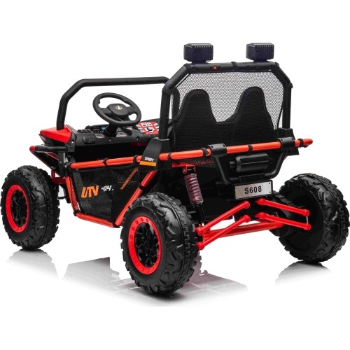 Pojazd elektryczny Buggy FASTER, czerwony