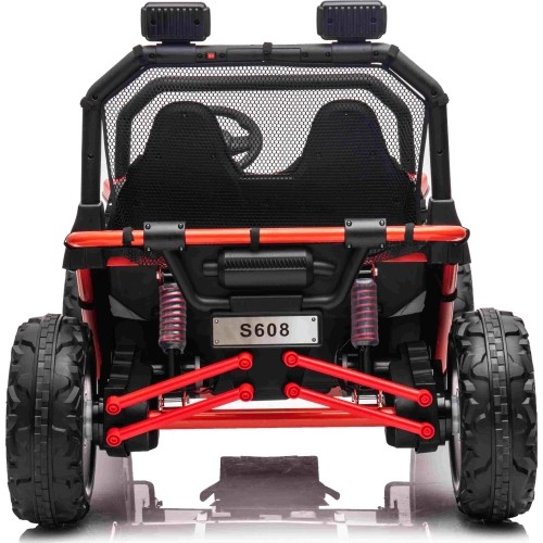 Pojazd elektryczny Buggy FASTER, czerwony
