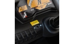 Pojazd elektryczny Lamborghini Aventador SV, biały