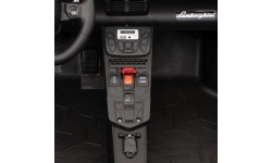 Pojazd elektryczny Lamborghini Aventador SV, biały