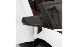 Pojazd elektryczny Lamborghini Aventador SV, biały