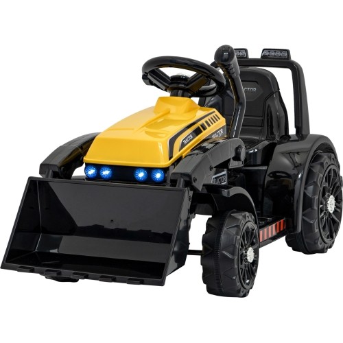 Pojazd koparka traktor G320, żółty