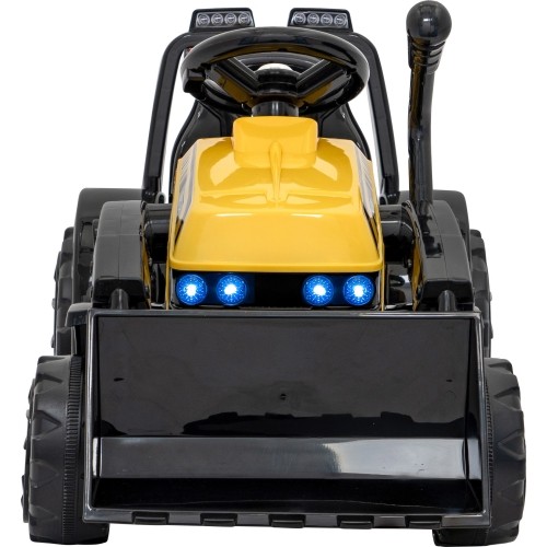 Pojazd koparka traktor G320, żółty