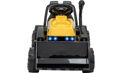 Pojazd koparka traktor G320, żółty