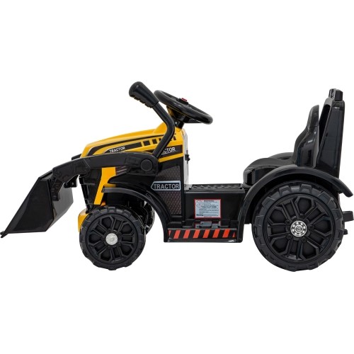 Pojazd koparka traktor G320, żółty