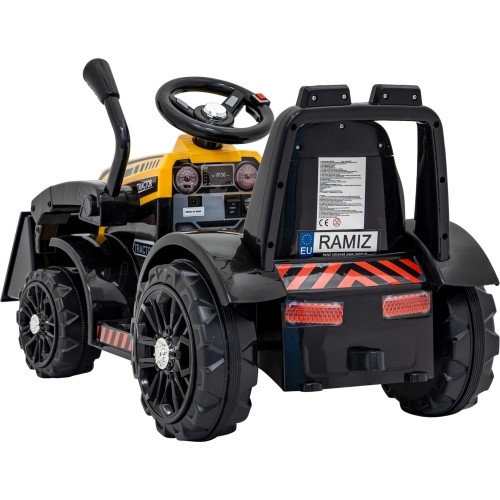 Pojazd koparka traktor G320, żółty