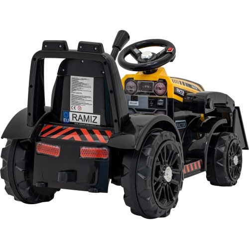 Pojazd koparka traktor G320, żółty