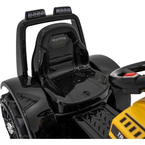 Pojazd koparka traktor G320, żółty