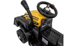 Pojazd koparka traktor G320, żółty