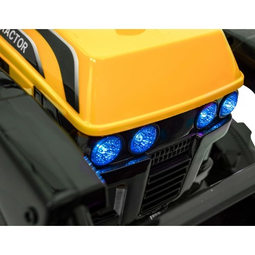 Pojazd koparka traktor G320, żółty