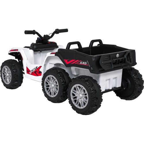 Elektryczny quad Quad Sport TX ATV, biały