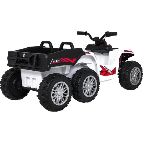 Elektryczny quad Quad Sport TX ATV, biały