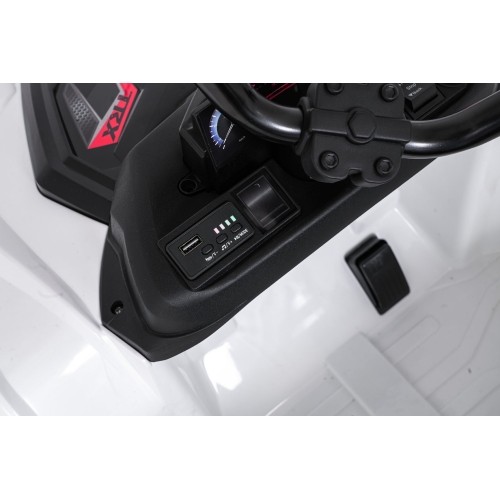 Elektryczny quad Quad Sport TX ATV, biały