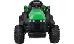 Traktor Titanium z przyczepą, zielony