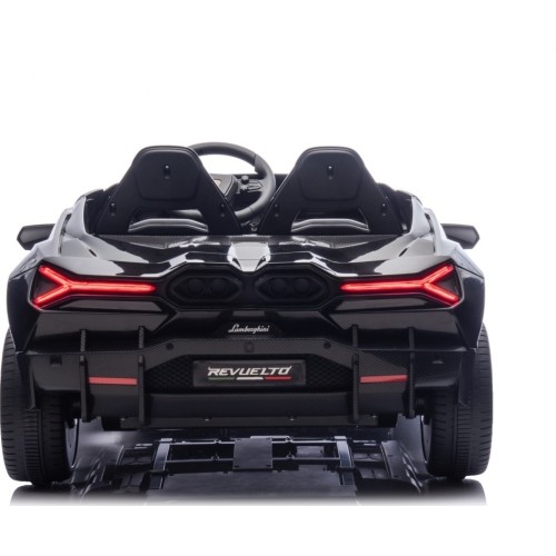 Pojazd elektryczny Lamborghini Revuelto XL, czarny