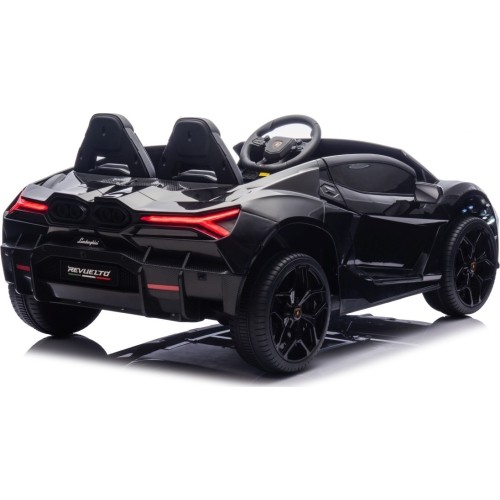 Pojazd elektryczny Lamborghini Revuelto XL, czarny