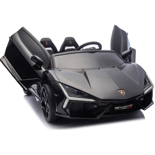 Pojazd elektryczny Lamborghini Revuelto XL, czarny
