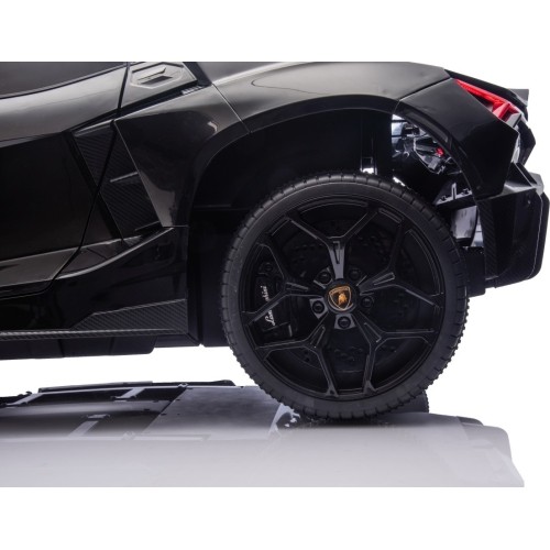 Pojazd elektryczny Lamborghini Revuelto XL, czarny