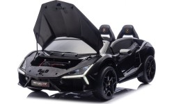 Pojazd elektryczny Lamborghini Revuelto XL, czarny