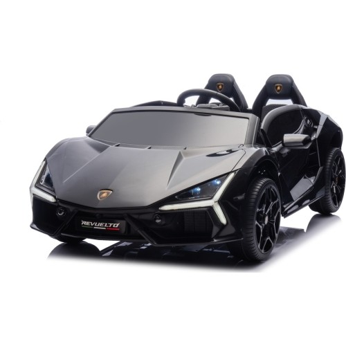 Pojazd elektryczny Lamborghini Revuelto XL, czarny