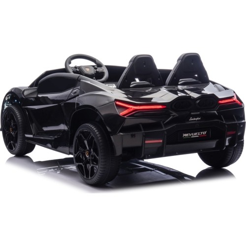 Pojazd elektryczny Lamborghini Revuelto XL, czarny