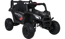 Pojazd elektryczny dla dzieci Madman UTV-MX Buggy, czarny