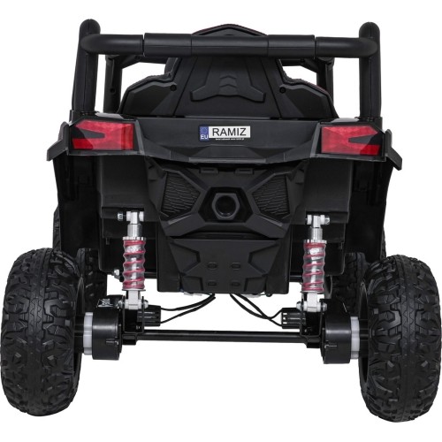 Pojazd elektryczny dla dzieci Madman UTV-MX Buggy, czarny