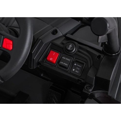 Pojazd elektryczny dla dzieci Madman UTV-MX Buggy, czarny